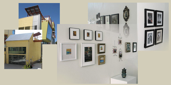 photo montage of works by different artists